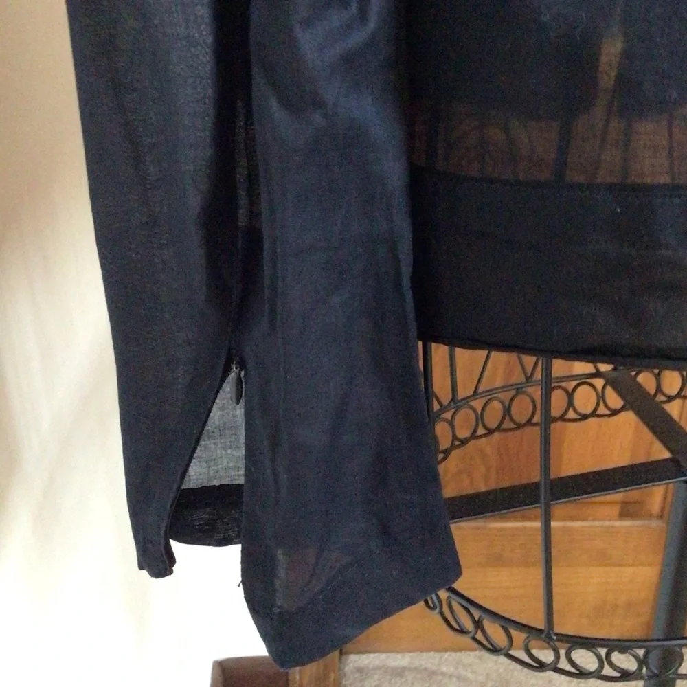 Phillip Adec black cotton lightweight Jacket, small - Picture 6 of 9